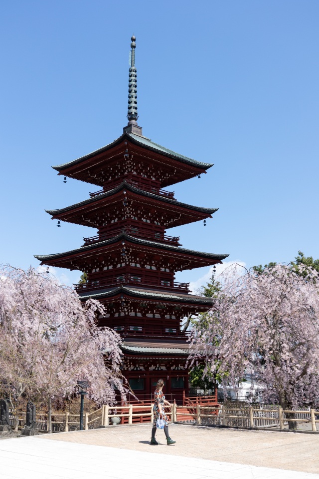 Saishoin Temple Five-storied pagoda