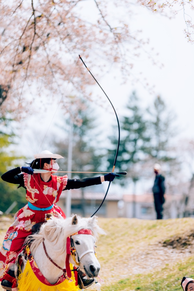 Sakura Yabusame(Horseback archery)