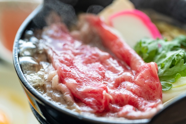 Oma beef sukiyaki