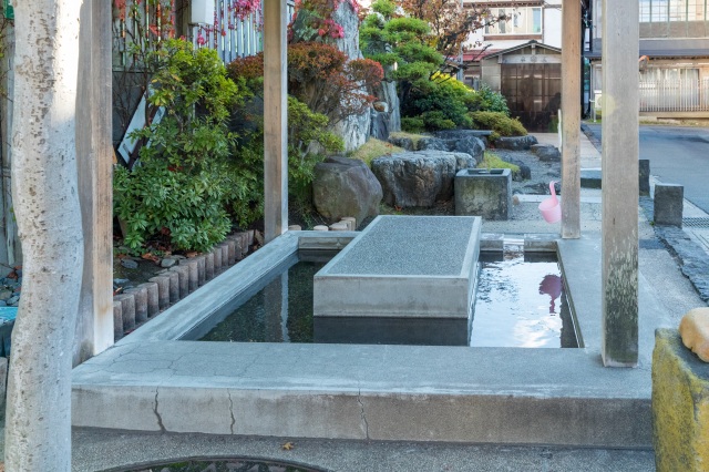 Asamushi Onsen Source Park Foot Bath