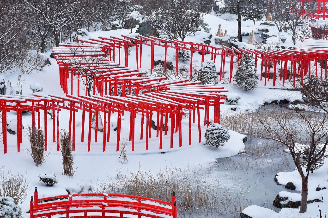 冬・春こそ行きたい！高山稲荷神社を歩く