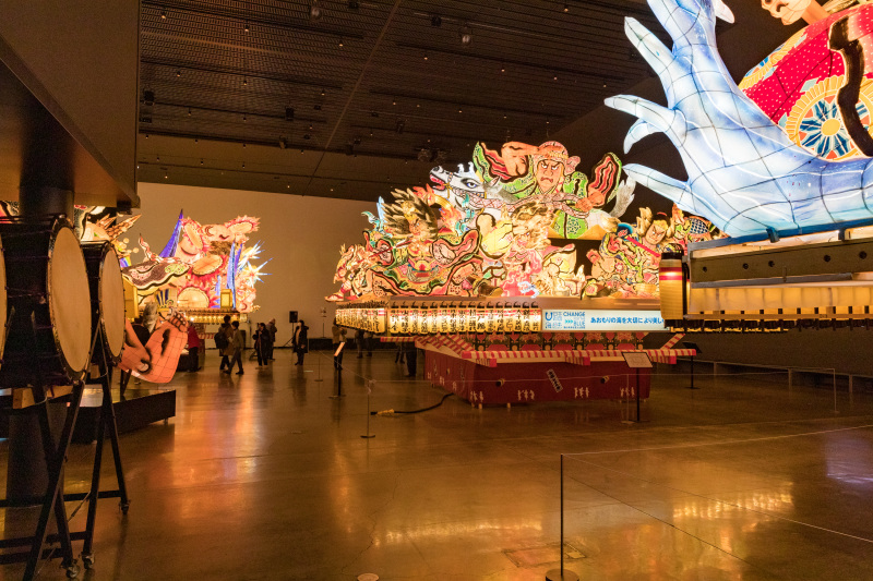 “Nebuta” Floats Lighting Up the Winter, Too