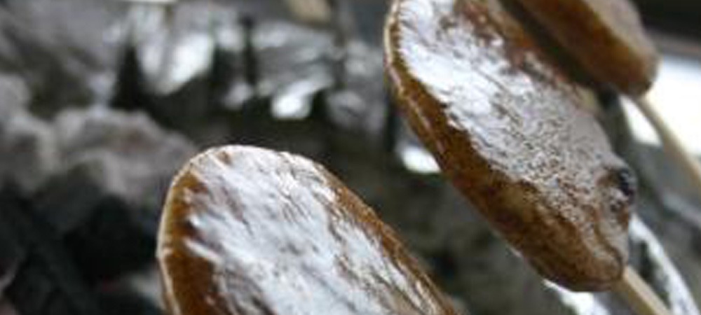 焼きたて最高！「じゅねもち」