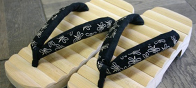 青森ヒバの夏下駄