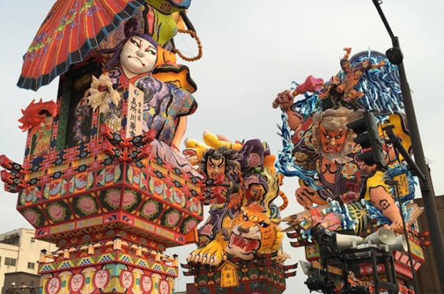 暑い夏！を彩るクオリティ抜群の立佞武多パフェ！