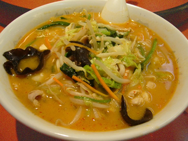 龍鳳閣のみそラーメン