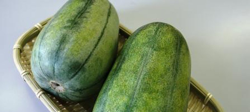 懐かしい夏の果実「マガ（マクワウリ）」