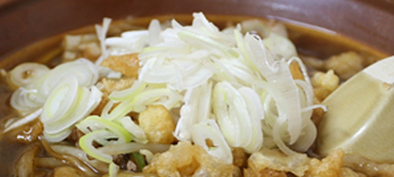 妙光食堂名物　「つゆやきそば」