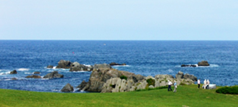 種差海岸で「青い森オフ４（フォー）」