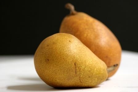 黄金色の西洋なし「ゼネラル・レクラーク」