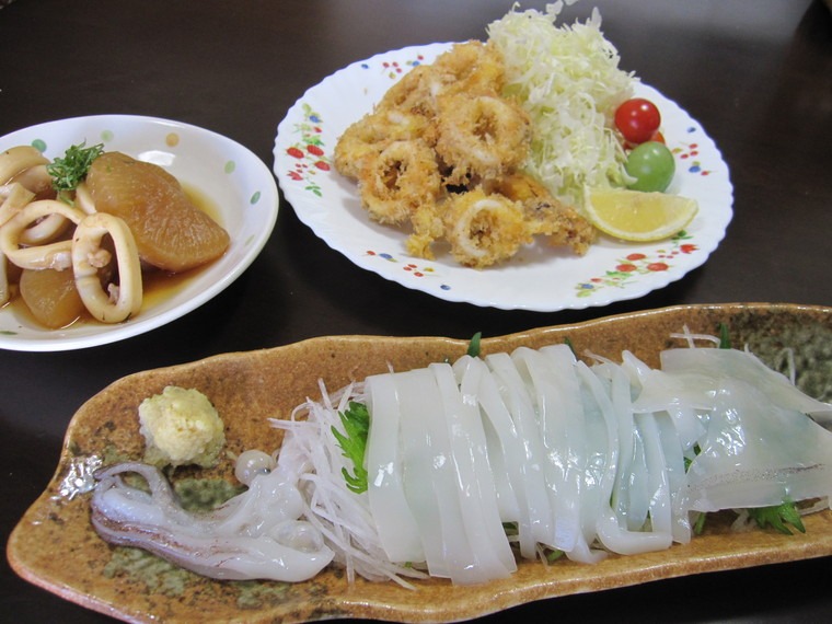 冬のおすすめ　青森のヤリイカ