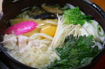 寒くなってきたら　「うどん雑炊」　青森市まるなお