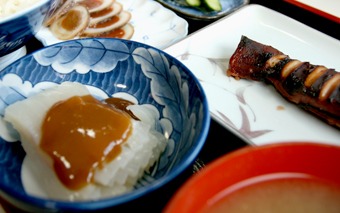 文化食堂の沖漬け定食