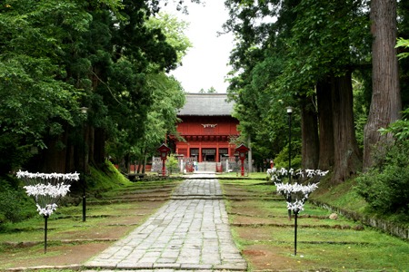 岩木山神社のチリンチリン