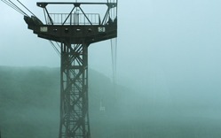 真っ白な八甲田山中