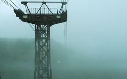 真っ白な八甲田山中