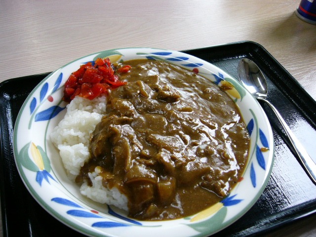 鰺ヶ沢町のいのししラーメン＋いのししカレー