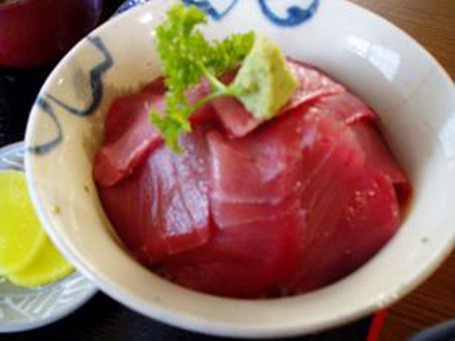 風間浦村下風呂温泉でのお昼ごはん