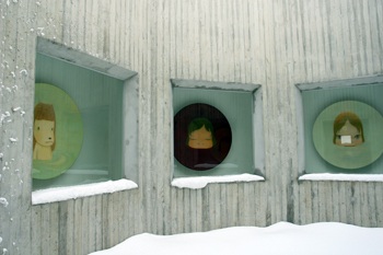 クリスマスな県立美術館