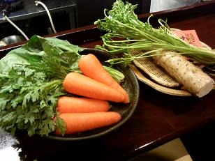 津軽の冬野菜をお店でいただきます♪（その２）