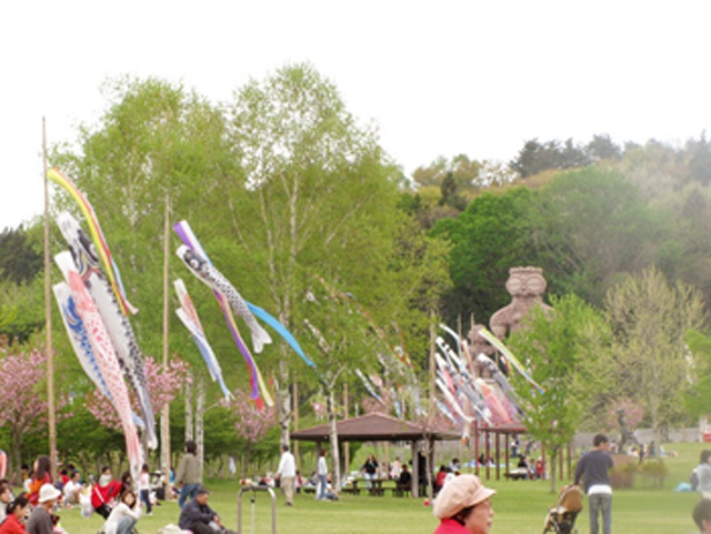 コイノボリからコイノアライまで行楽地巡り