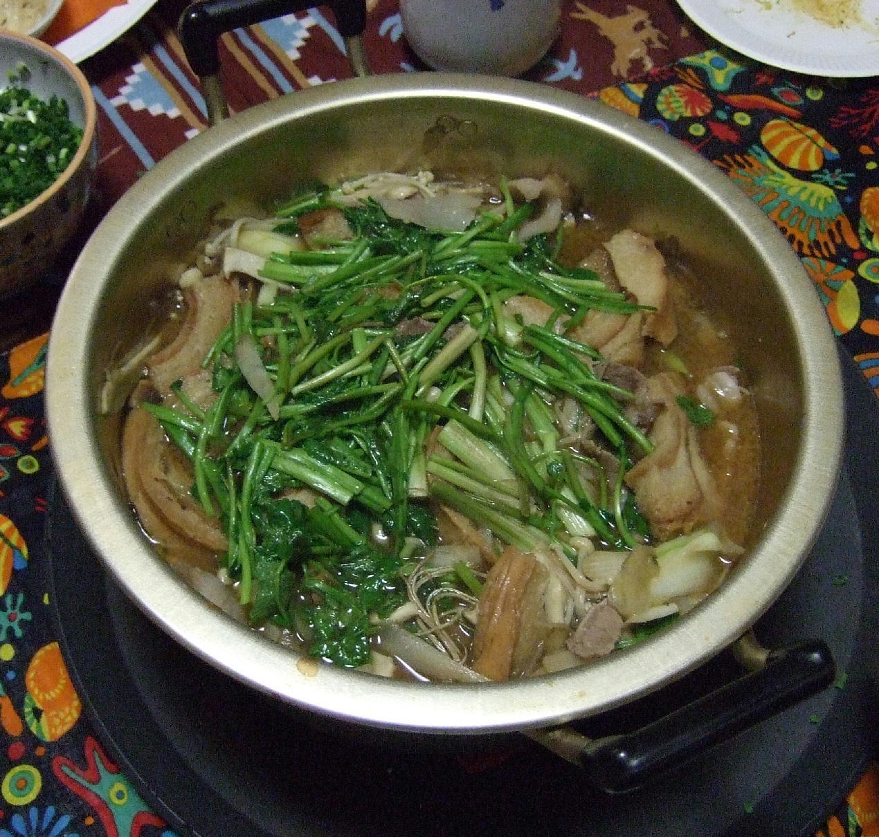 ついに食べました！おいしい！脇野沢のイノシシ！