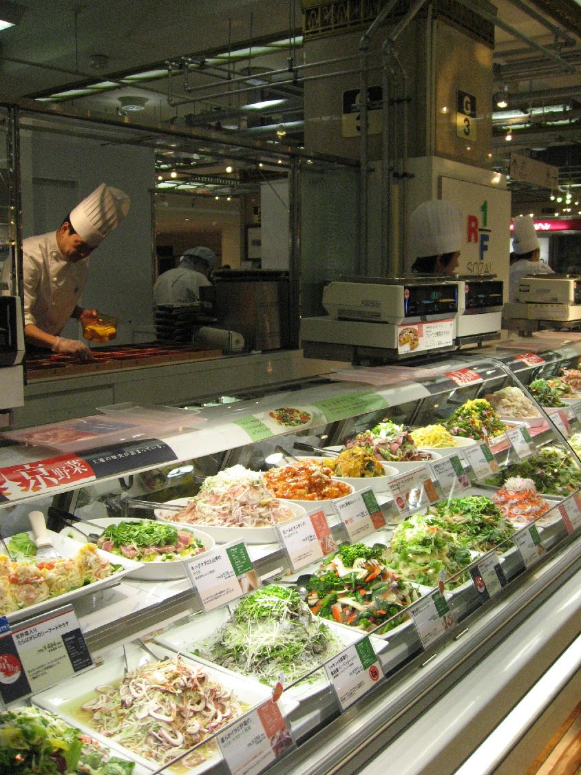 「雪中にんじん」のサラダ