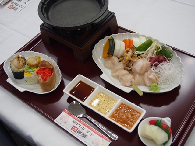 平内ホタテ活御膳、初登場!