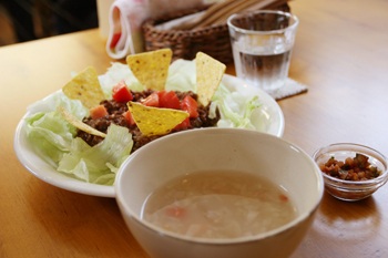 雑穀cafe小粒でランチ会