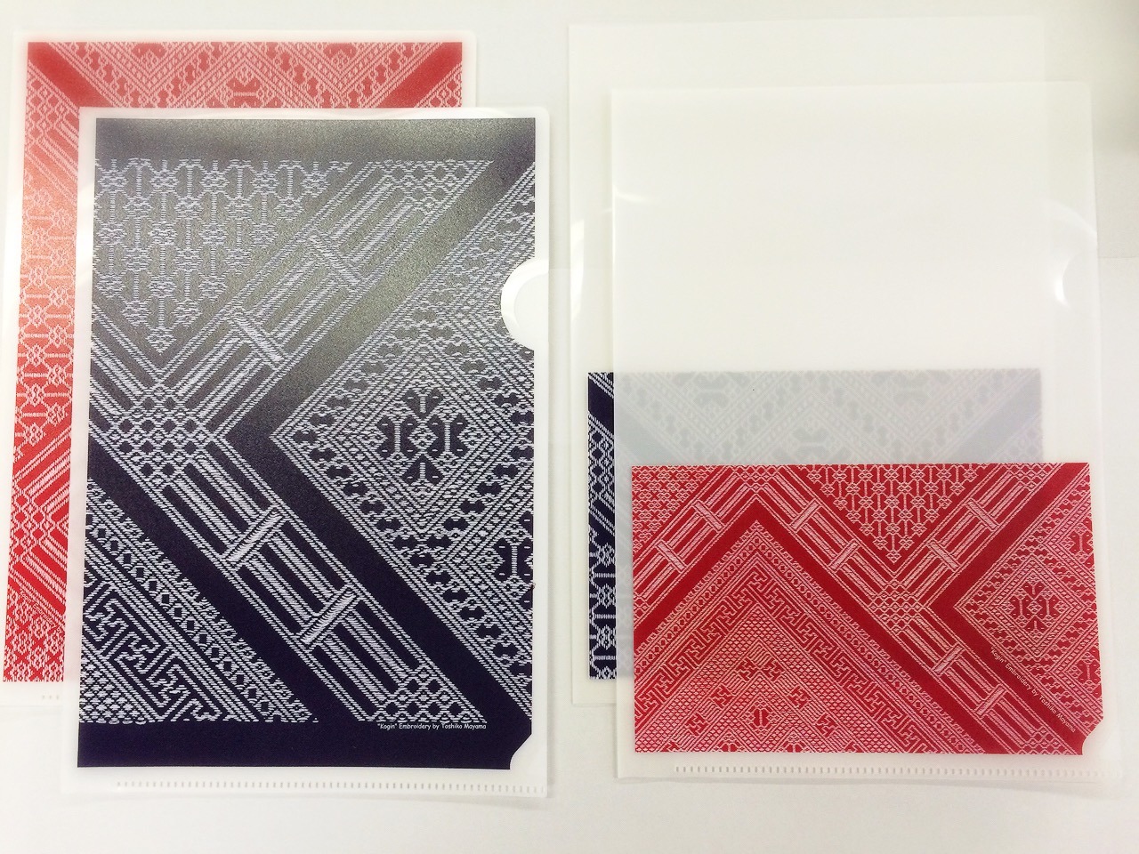 こぎん刺し柄ステーショナリーでデスク周りをおしゃれに!