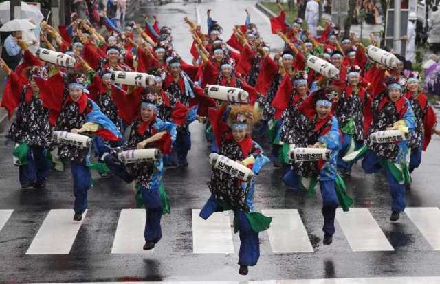 ふるさとの魅力を"よさこい"で発信「AOMORI花嵐桜組」