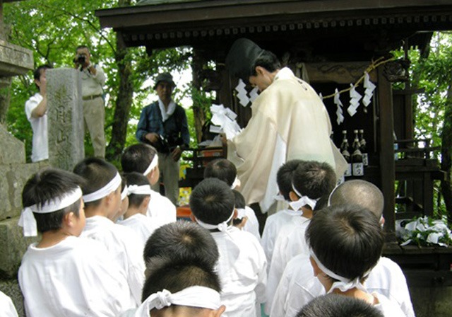 泉山七歳児初参り