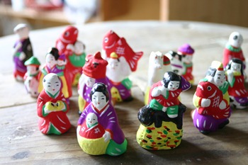 津軽の雛人形　～下川原焼～