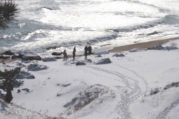厳しくも美しい自然のチカラ　～冬の大須賀海岸