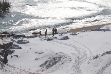厳しくも美しい自然のチカラ　～冬の大須賀海岸