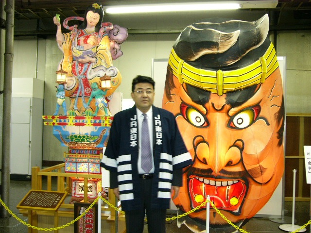 「十和田市のらん」と「五所川原立佞武多」：3月3日（土）の東京