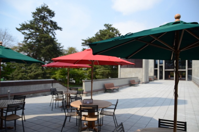 岩木山を眺めながらコーヒーを♪