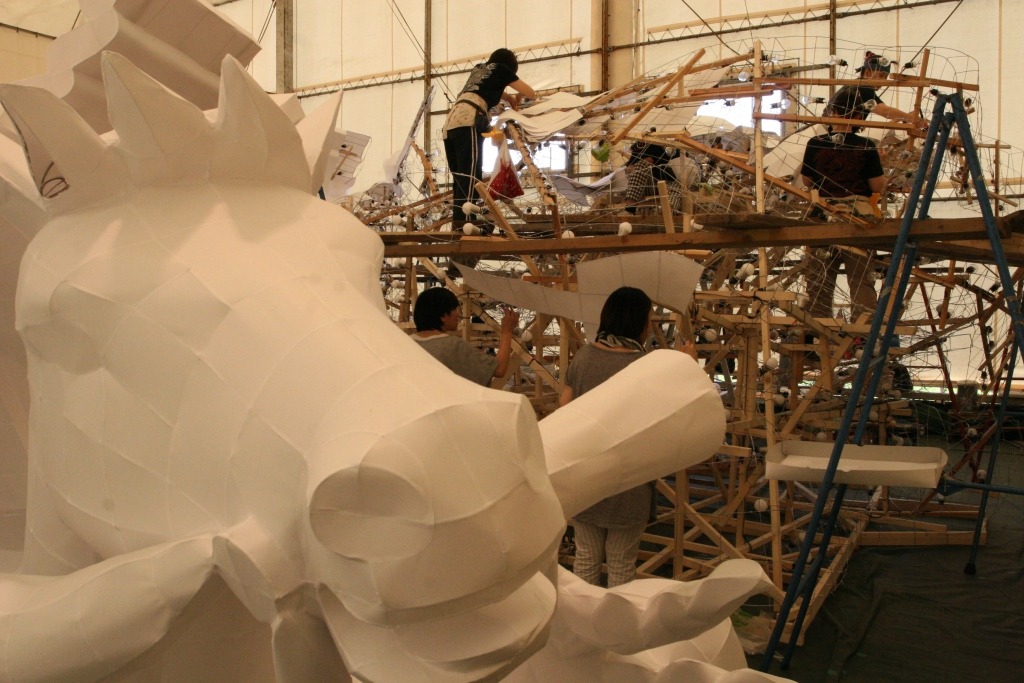 「ねぶた師になる旅」満喫中