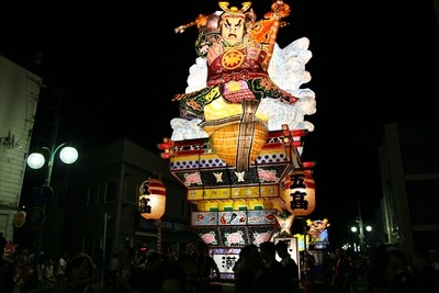 夏祭り本番!五所川原立佞武多開幕しました!