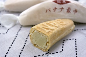 五所川原にもある！おいしい「バナナ最中」。