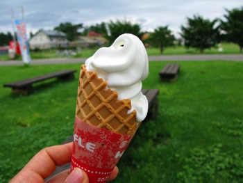 ミルク工房ボン･サーブでソフトクリーム♪