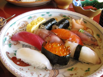 「鮨割烹 重兵衛」 お寿司のランチ