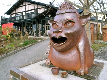 津軽金山焼で新大窯誕生!!　12月5日からは初窯展も♪