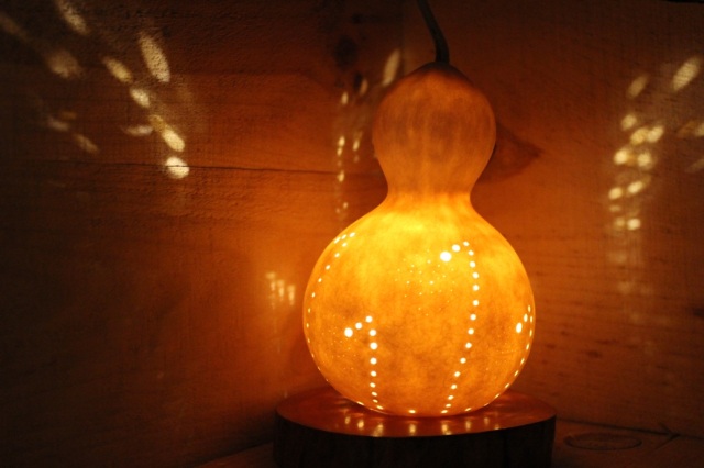 奥入瀬ひょうたんランプ作り体験はじまります！