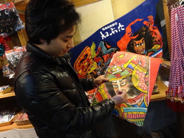 若手ねぶた師の活動拠点nebutaya