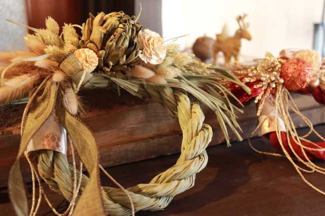 オンリーワンのしめ飾りで迎えるお正月