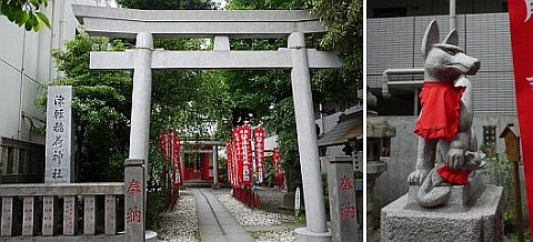 お江戸の津軽を訪ねて　～上屋敷跡・津軽稲荷神社