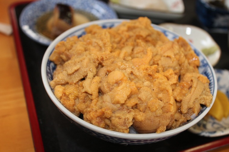 初体験！ぬいどう食堂のウニ丼