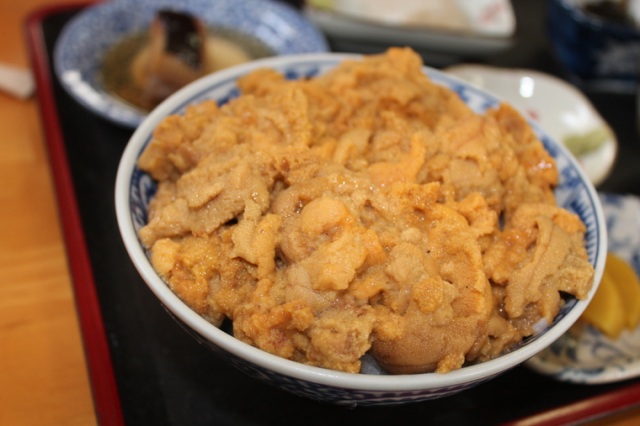 初体験！ぬいどう食堂のウニ丼