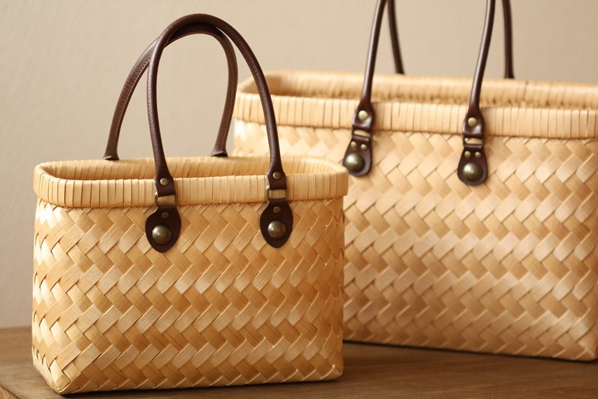 オンリーワンの民芸品「青森ひば」の篭